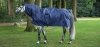 Derka przeciwdeszczowa z kołnierzem do jazdy 0g Rain Protector - Bucas - navy